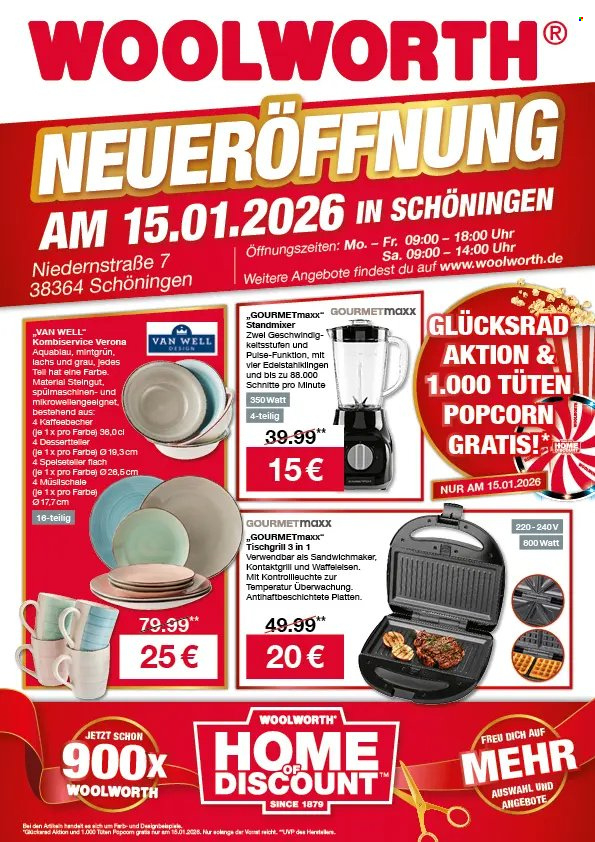 Woolworth Prospekte  - 15.01.2026 - 15.01.2026. Seite 1