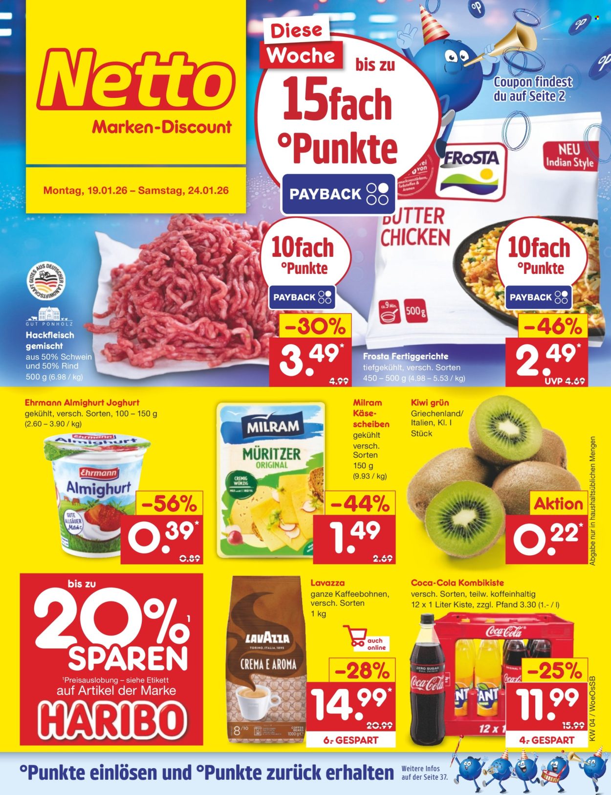 Netto Marken-Discount Prospekte  - 19.01.2026 - 24.01.2026. Seite 1
