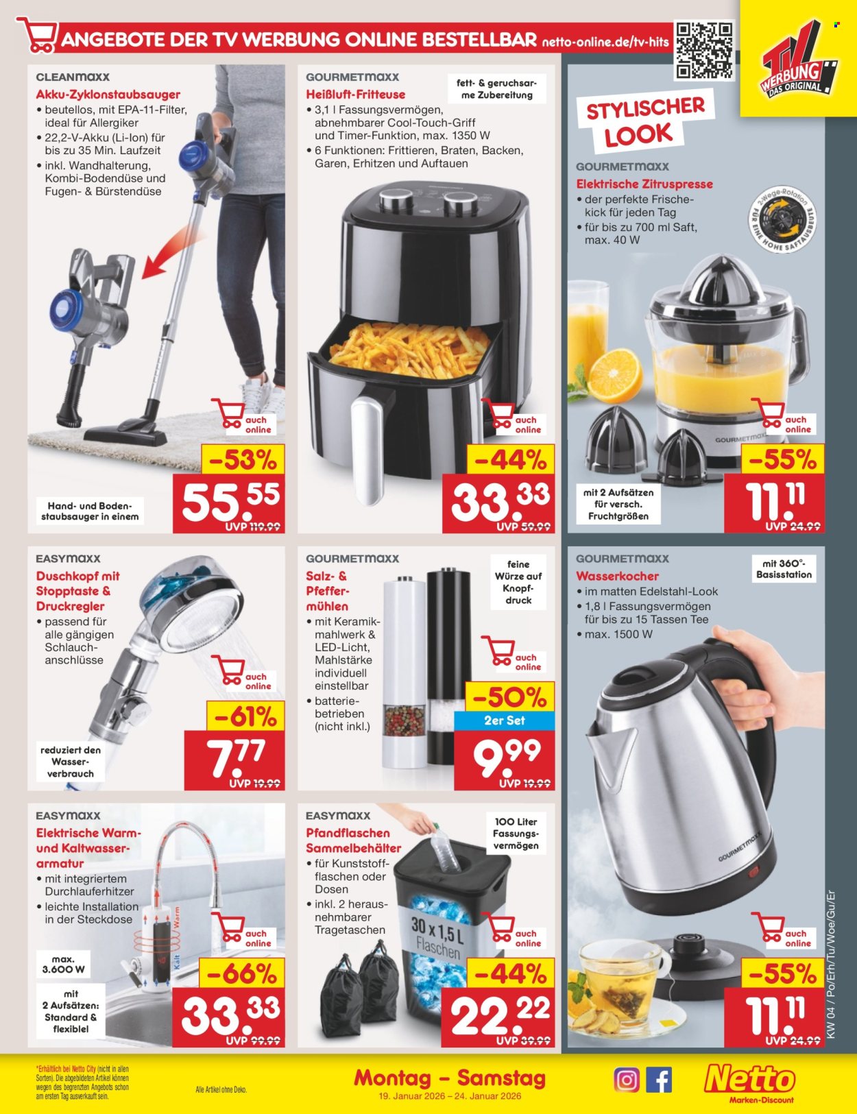 Netto Marken-Discount Prospekte  - 19.01.2026 - 24.01.2026. Seite 27