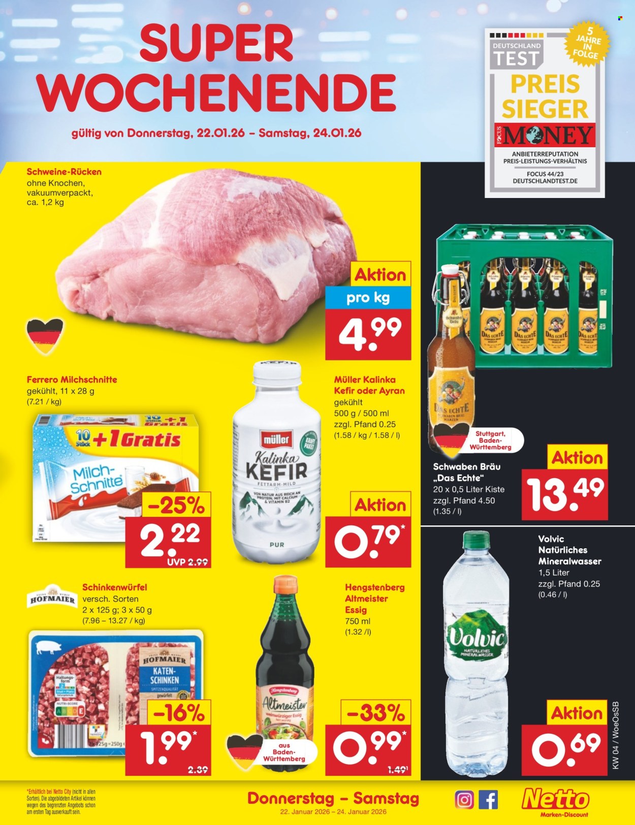 Netto Marken-Discount Prospekte  - 19.01.2026 - 24.01.2026. Seite 43