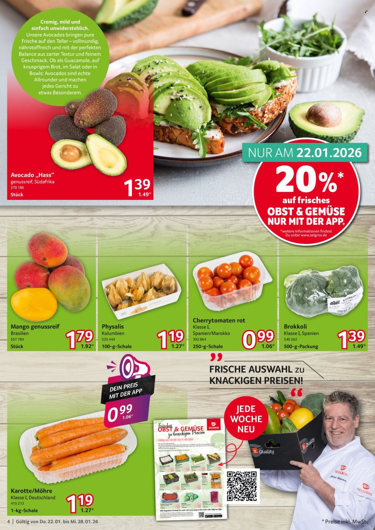 Selgros Prospekte  - 22.01.2026 - 28.01.2026. Seite 4