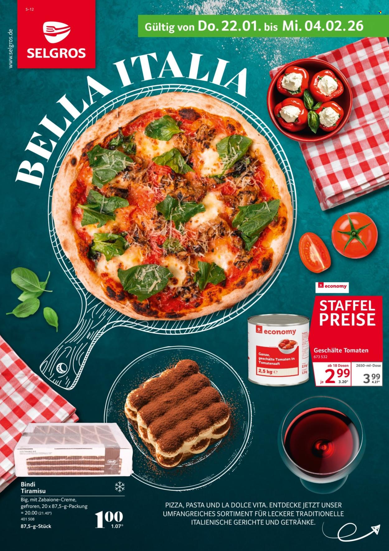 Selgros Prospekte  - 22.01.2026 - 4.02.2026. Seite 1