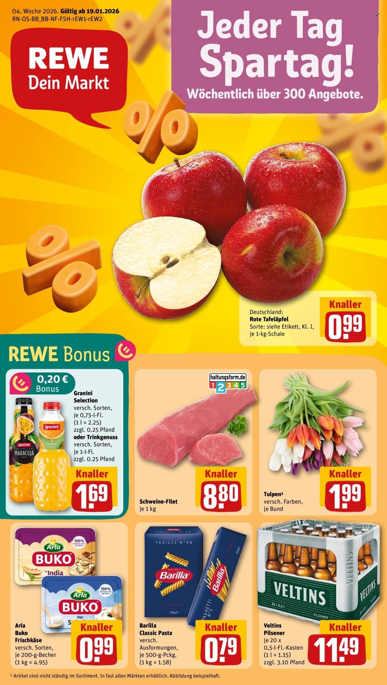 REWE Prospekte  - 19.01.2026 - 25.01.2026. Seite 1