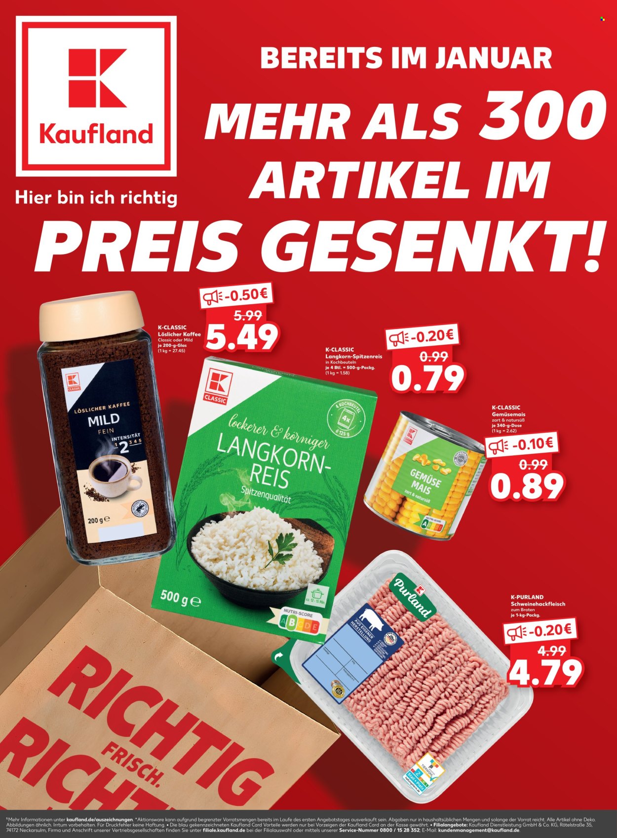 Kaufland Prospekte  - 16.01.2026 - 21.01.2026. Seite 1