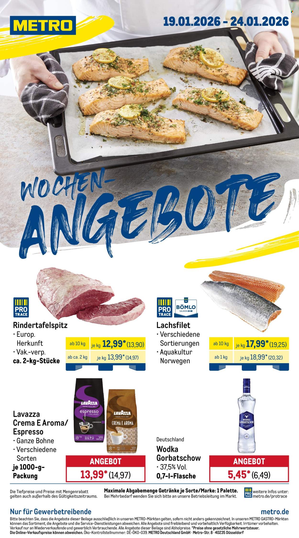 Metro Prospekte  - 19.01.2026 - 24.01.2026. Seite 1