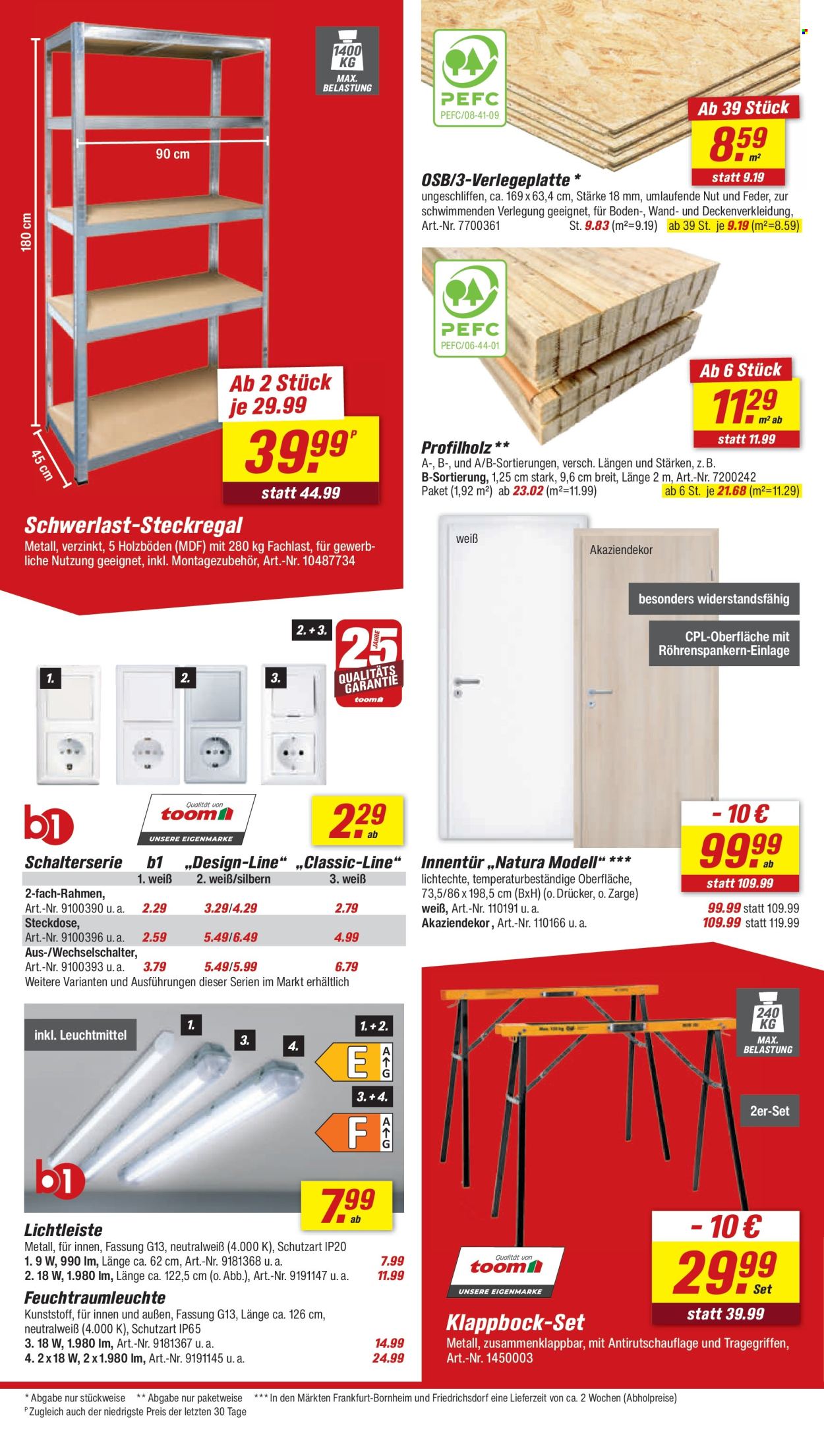 toom Baumarkt Prospekte  - 17.01.2026 - 23.01.2026. Seite 4