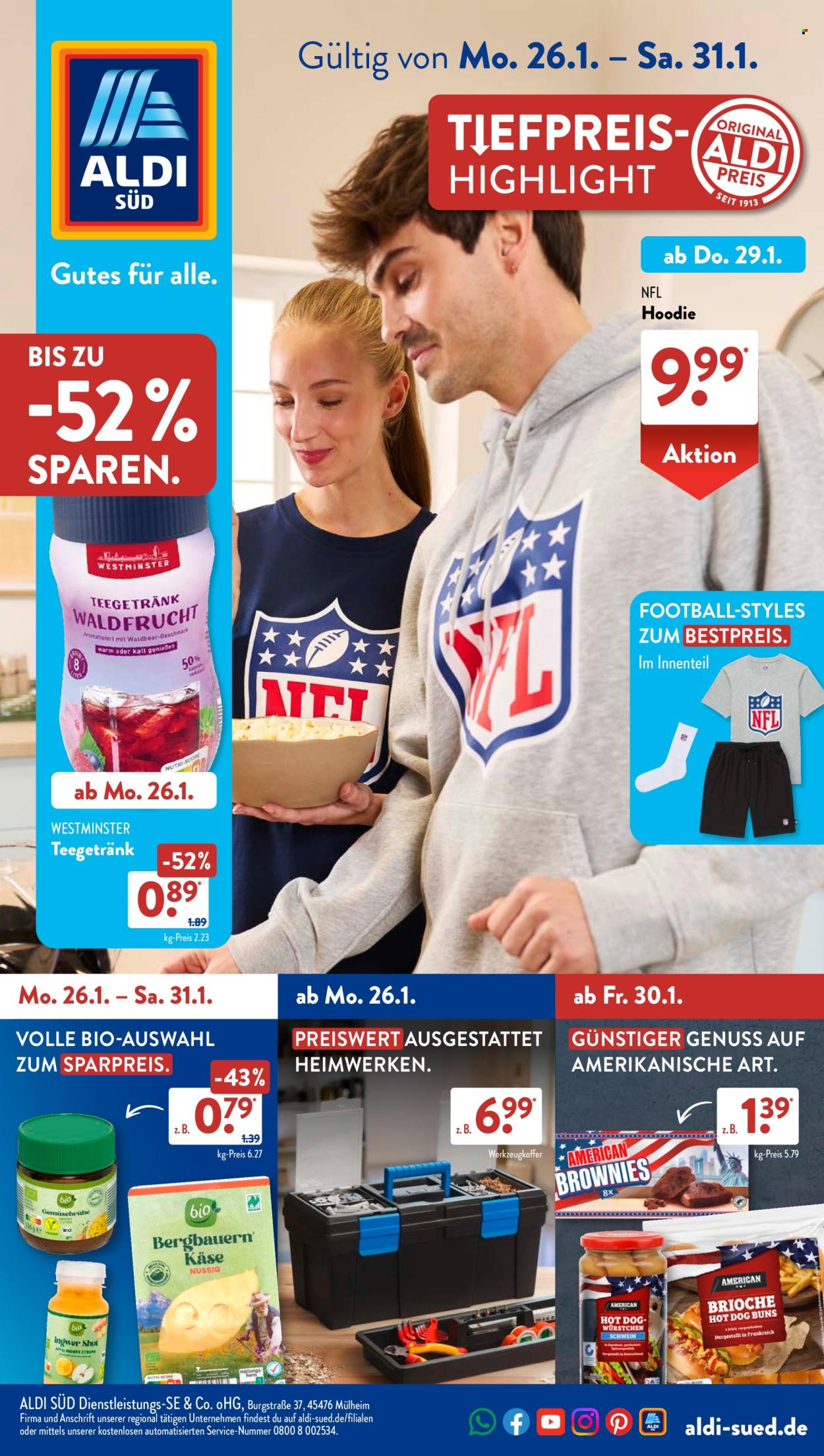 ALDI SÜD Prospekte  - 26.01.2026 - 31.01.2026. Seite 1