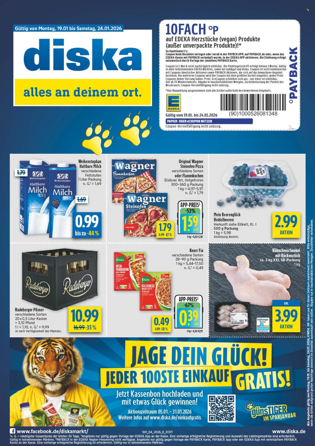 Diska Prospekte  - 19.01.2026 - 24.01.2026. Seite 1