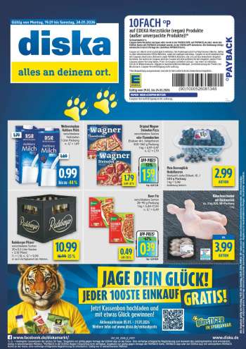 Prospekte Diska - 19.01.2026 - 24.01.2026.