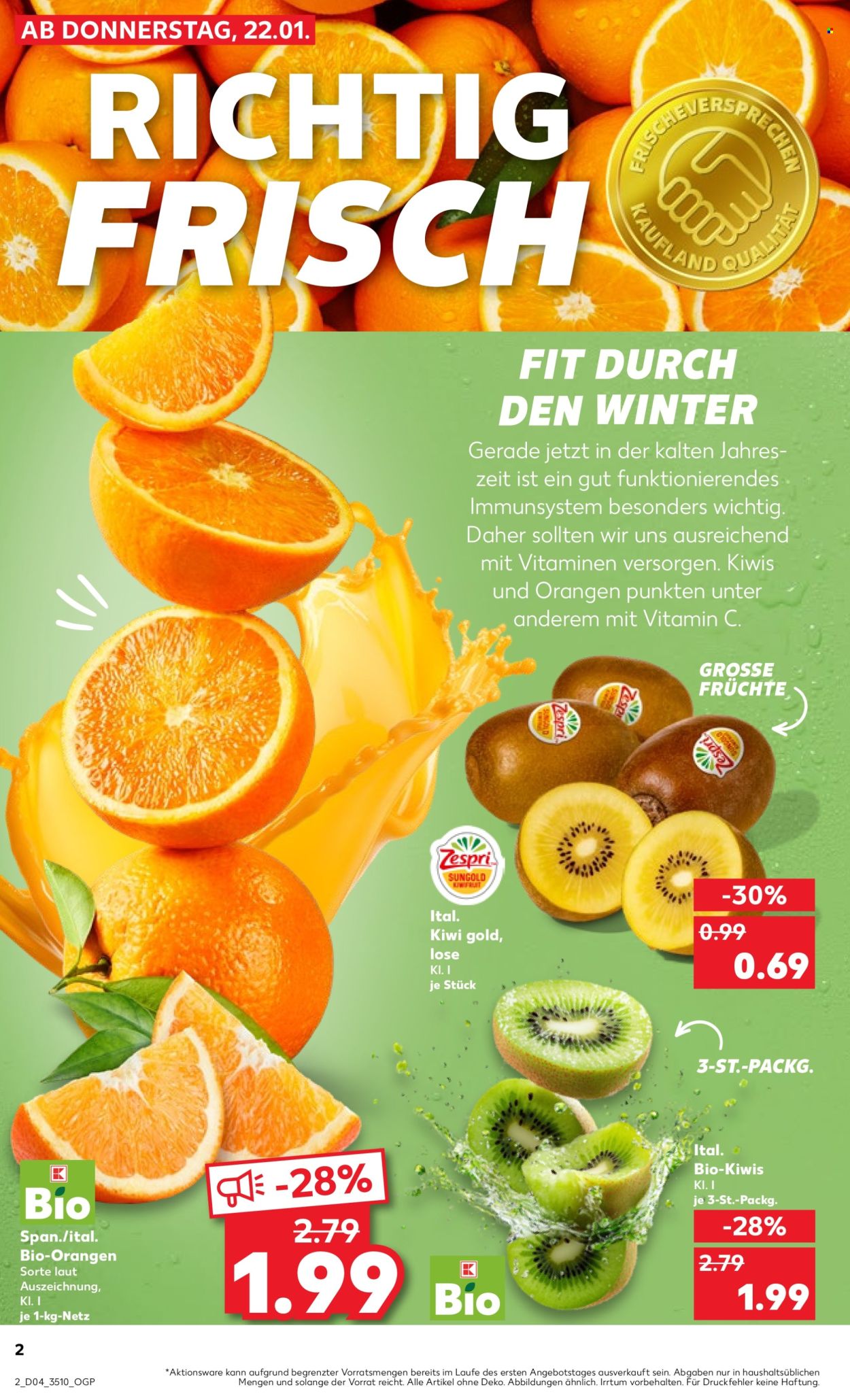 Kaufland Prospekte  - 22.01.2026 - 28.01.2026. Seite 2