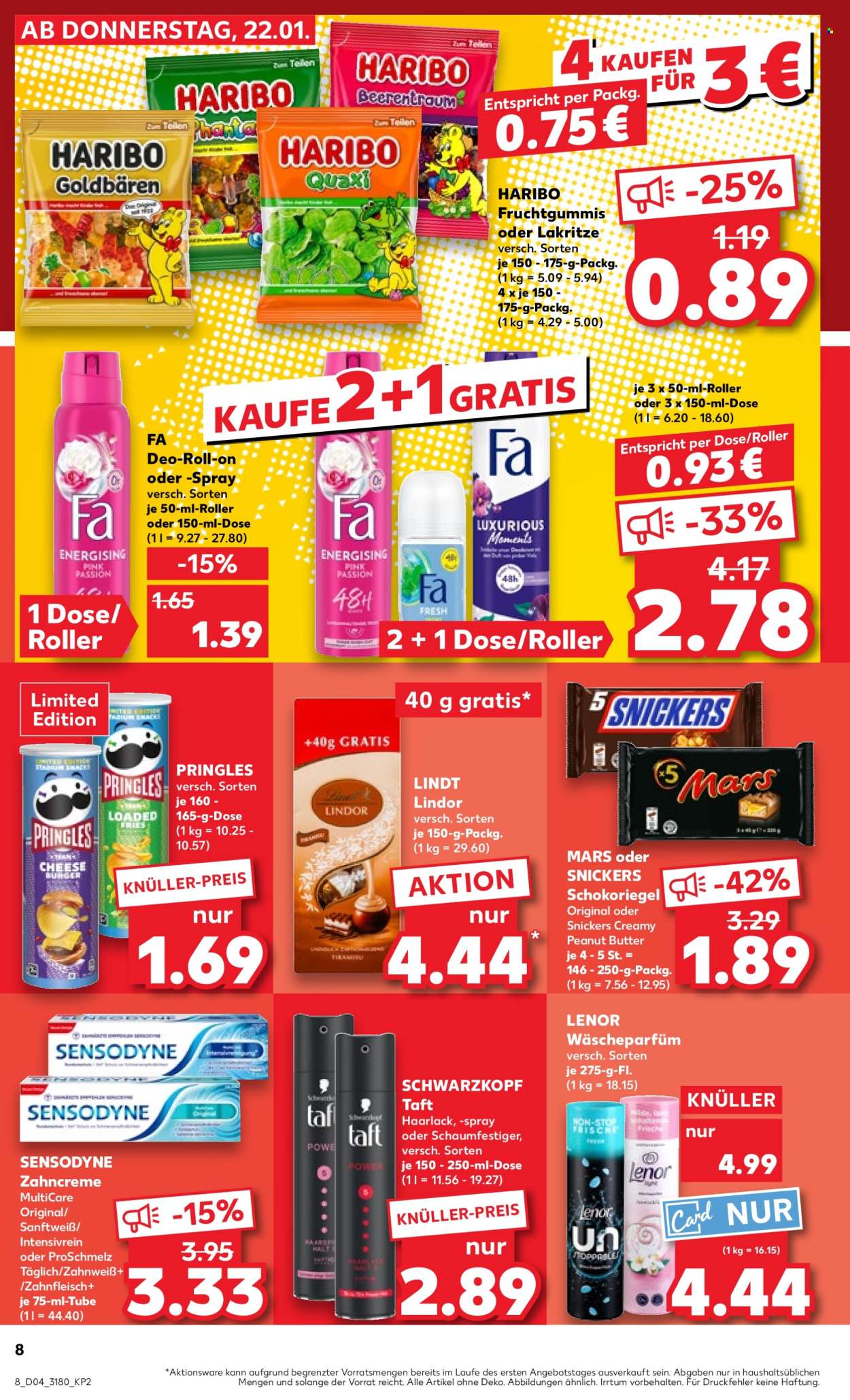 Kaufland Prospekte  - 22.01.2026 - 28.01.2026. Seite 8