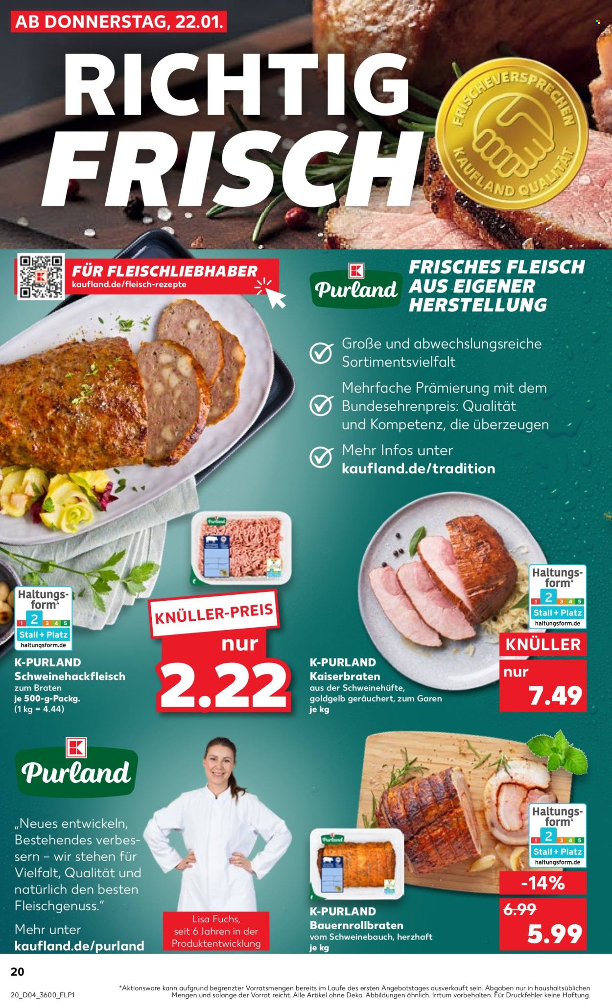 Kaufland Prospekte  - 22.01.2026 - 28.01.2026. Seite 20