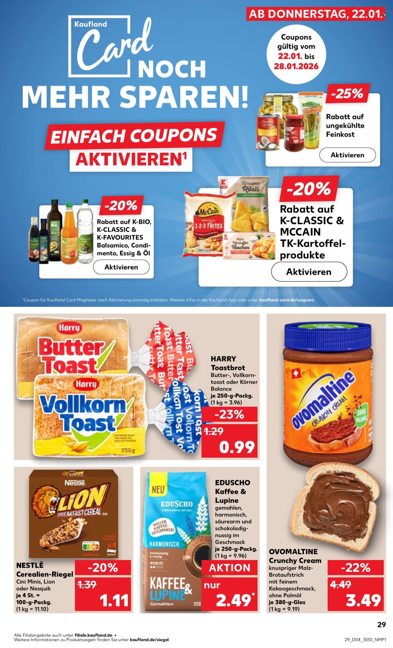 Kaufland Prospekte  - 22.01.2026 - 28.01.2026. Seite 29