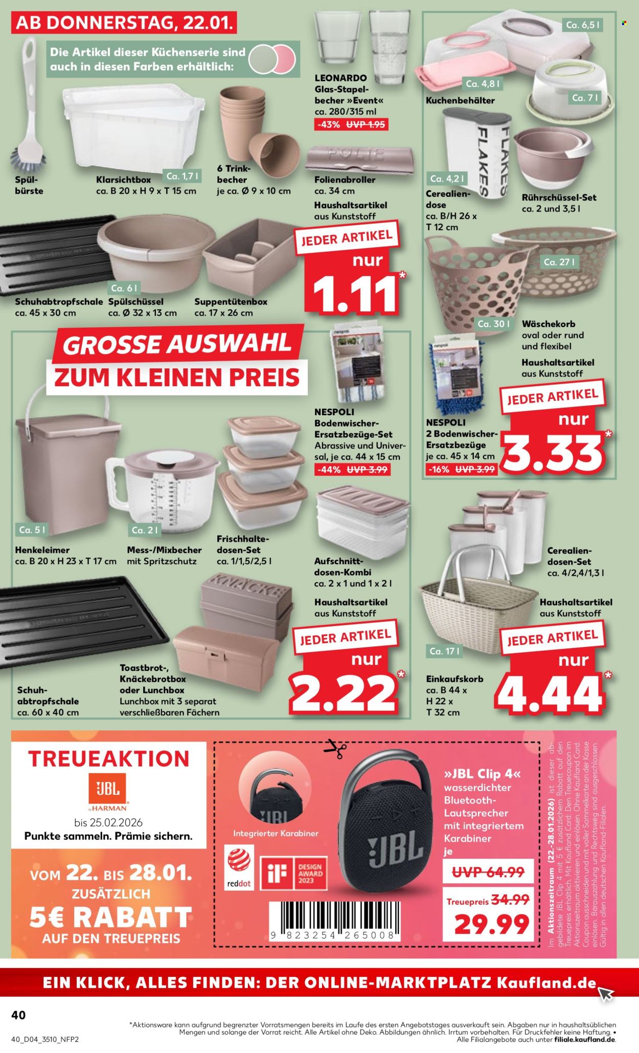 Kaufland Prospekte  - 22.01.2026 - 28.01.2026. Seite 40