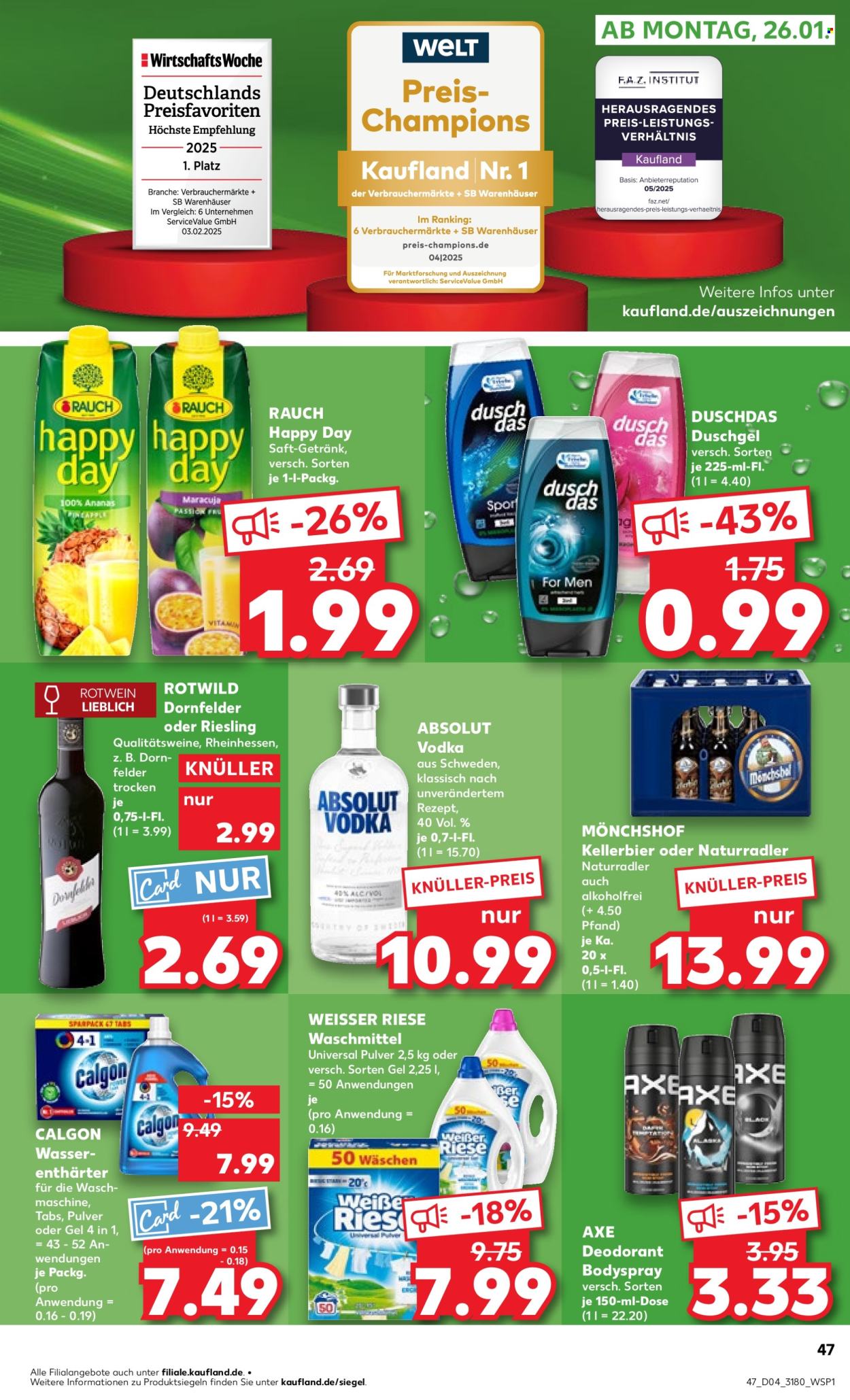 Kaufland Prospekte  - 22.01.2026 - 28.01.2026. Seite 47