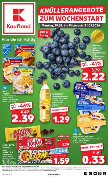 Prospekte Kaufland - 19.01.2026 - 21.01.2026.