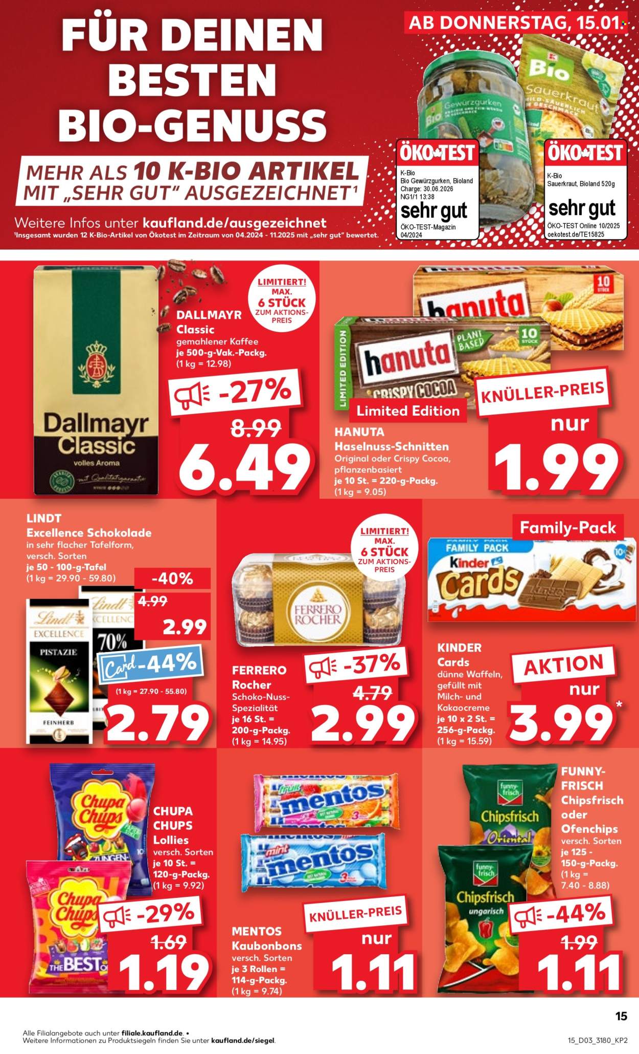Kaufland Prospekte  - 19.01.2026 - 21.01.2026. Seite 15