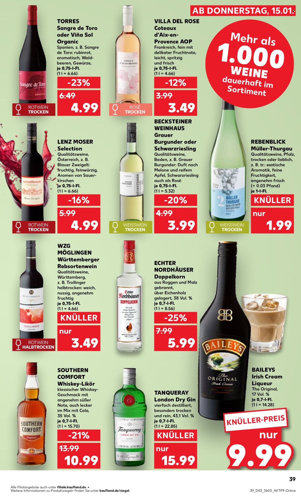 Kaufland Prospekte  - 19.01.2026 - 21.01.2026. Seite 39