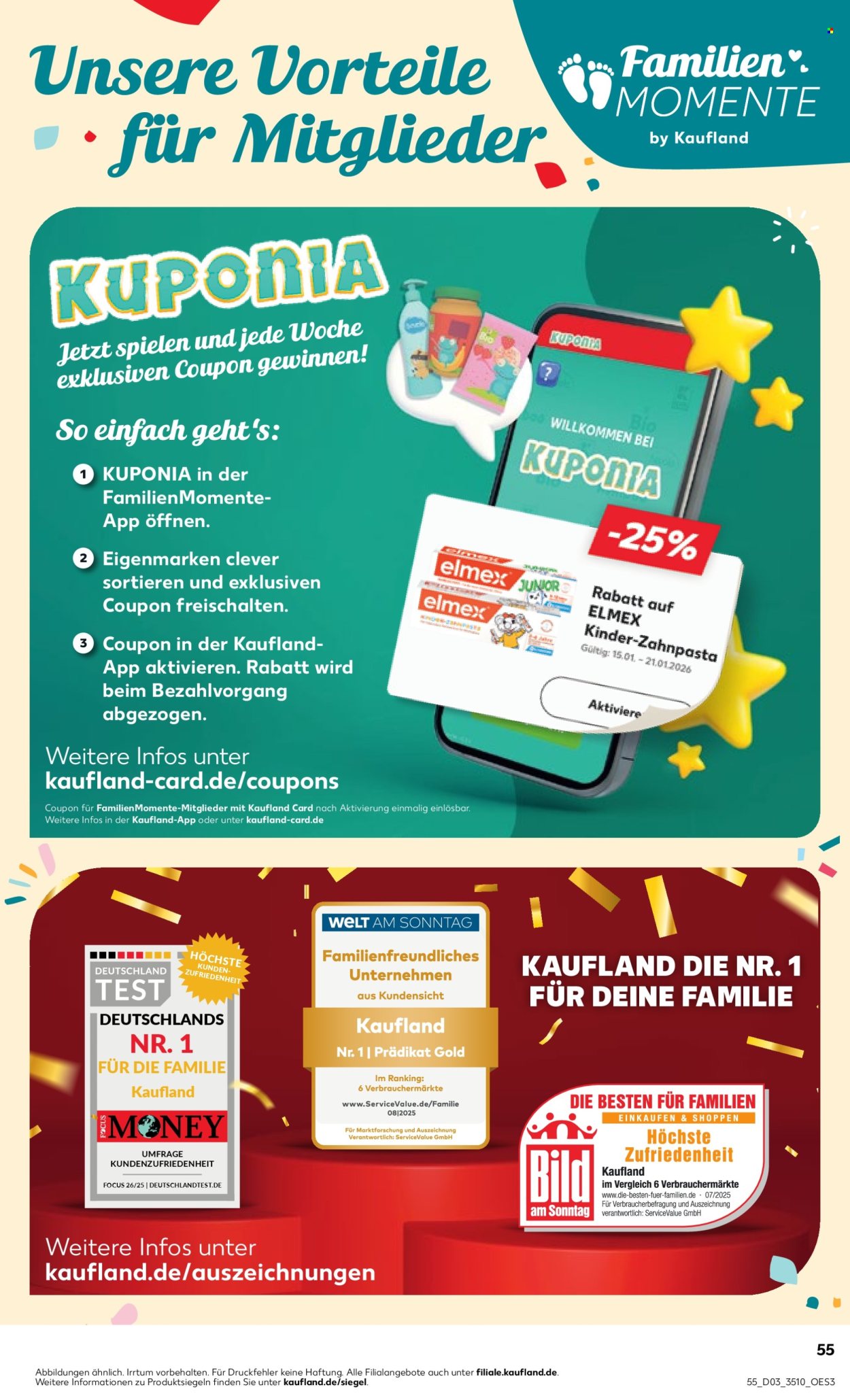 Kaufland Prospekte  - 19.01.2026 - 21.01.2026. Seite 55
