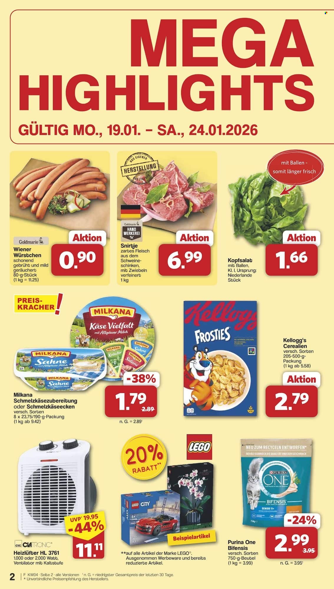 famila Prospekte  - 19.01.2026 - 24.01.2026. Seite 2