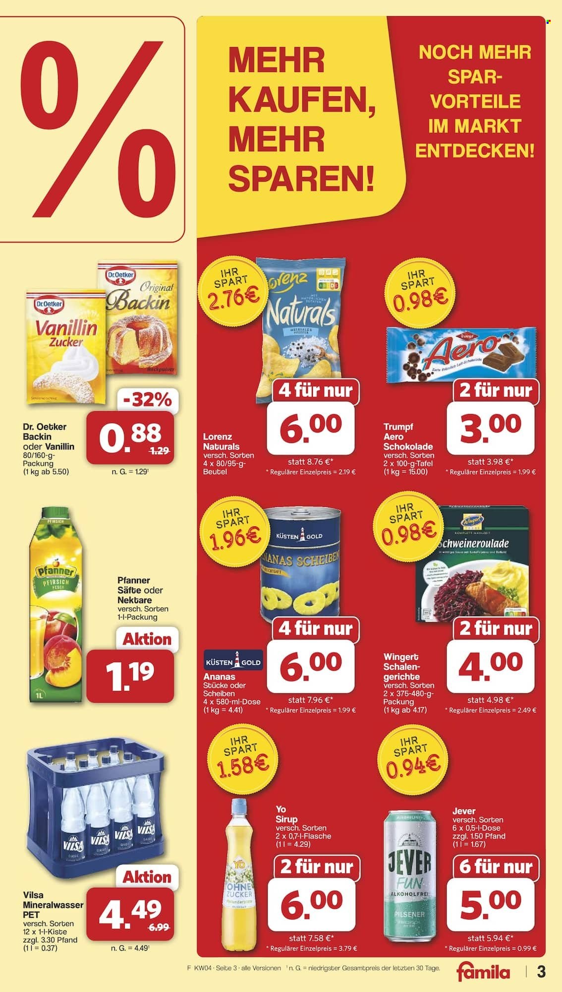 famila Prospekte  - 19.01.2026 - 24.01.2026. Seite 3