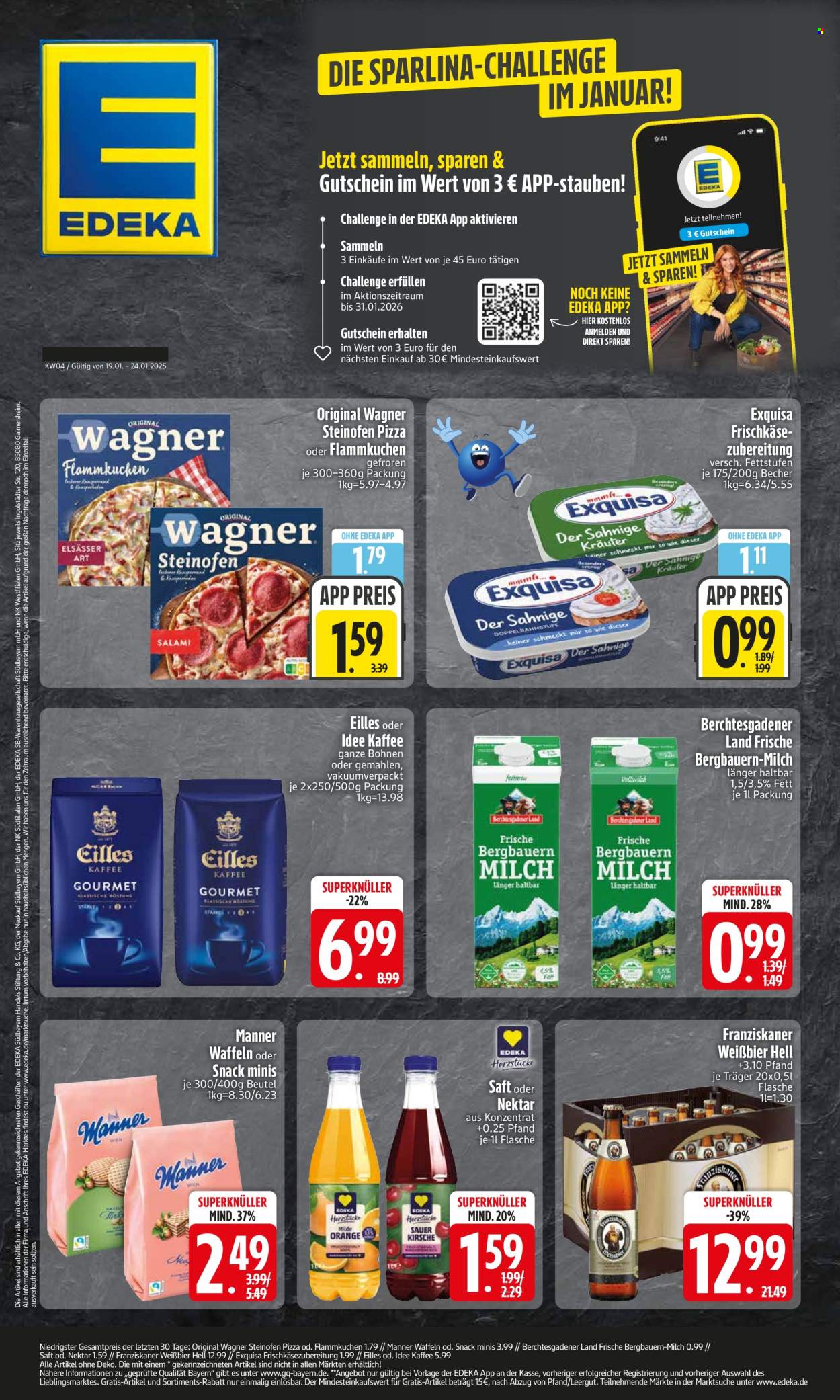 Edeka Prospekte  - 19.01.2026 - 24.01.2026. Seite 1
