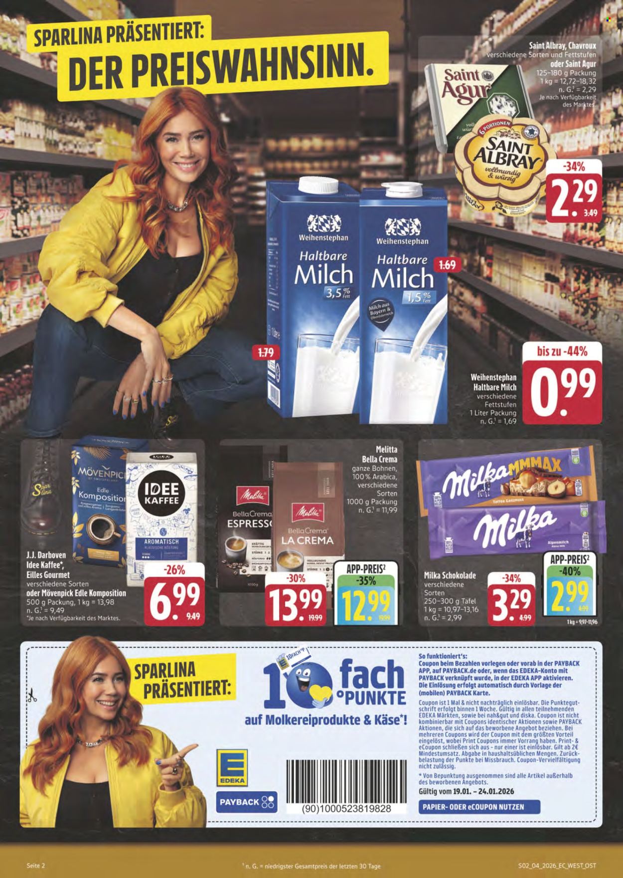 E center Prospekte  - 19.01.2026 - 24.01.2026. Seite 2