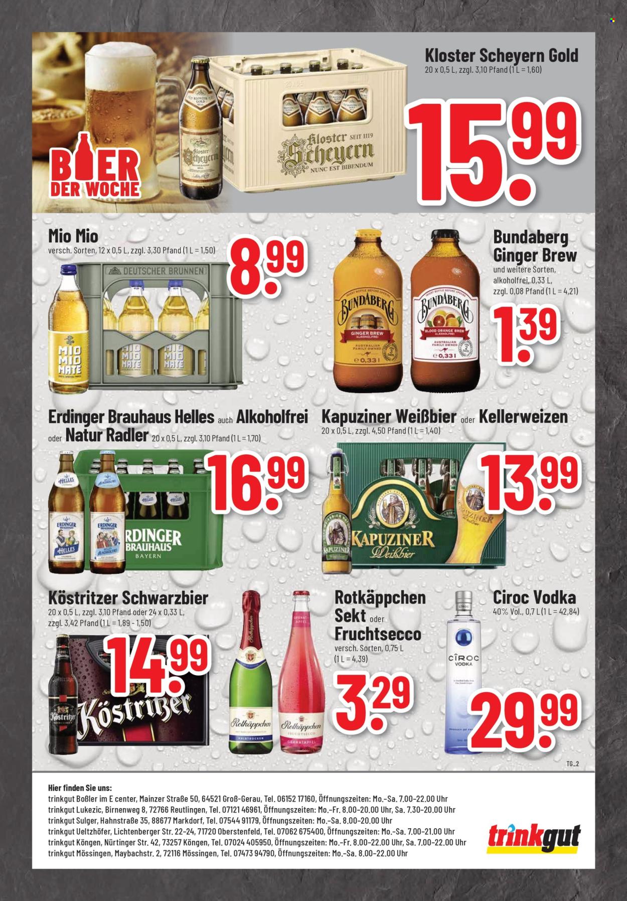 Edeka Getränkemarkt Prospekte  - 19.01.2026 - 24.01.2026. Seite 2
