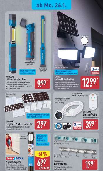 thumbnail - WORKZONE Stecker/Kabel