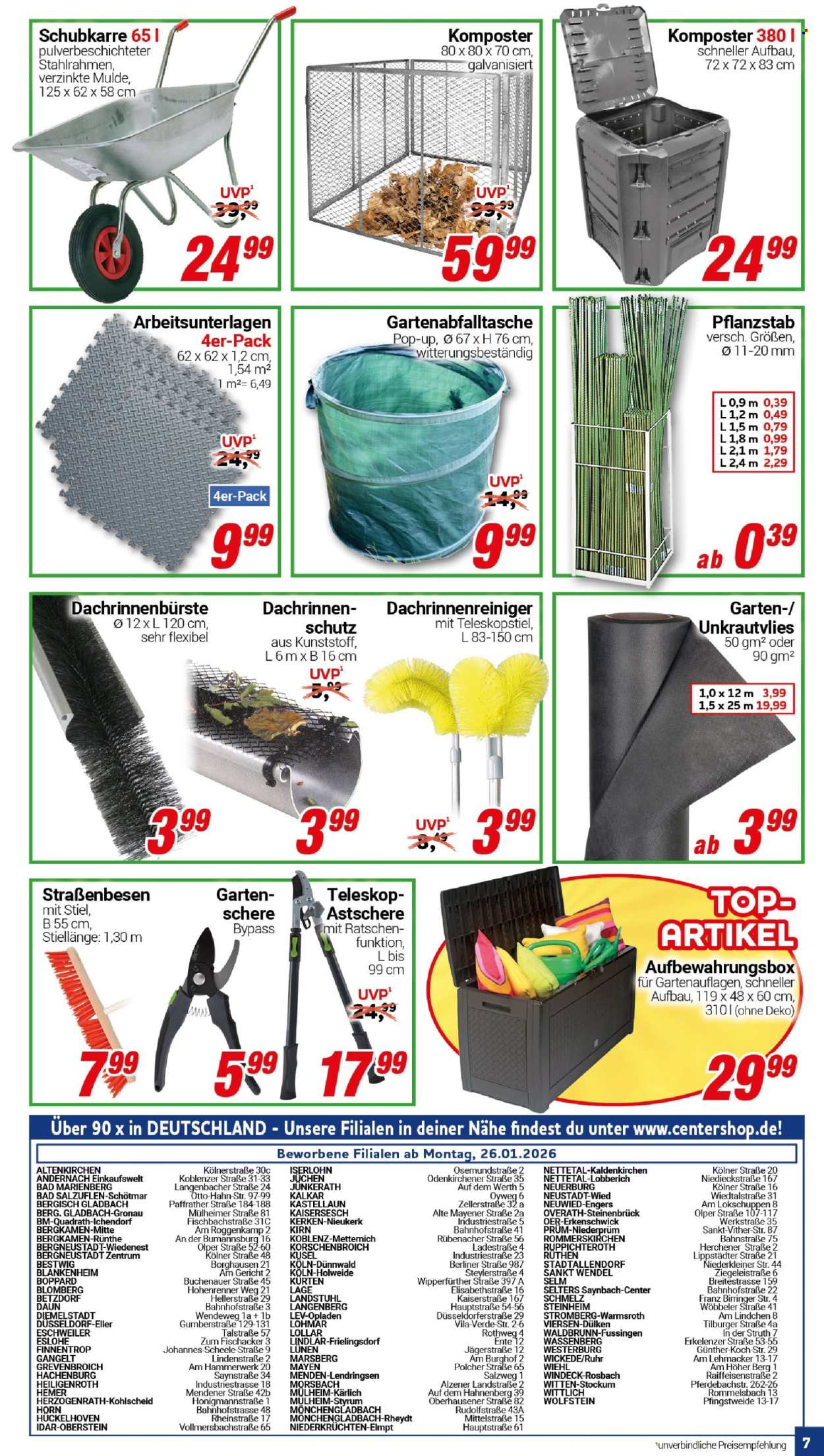 CENTERSHOP Prospekte  - 26.01.2026 - 31.01.2026. Seite 7