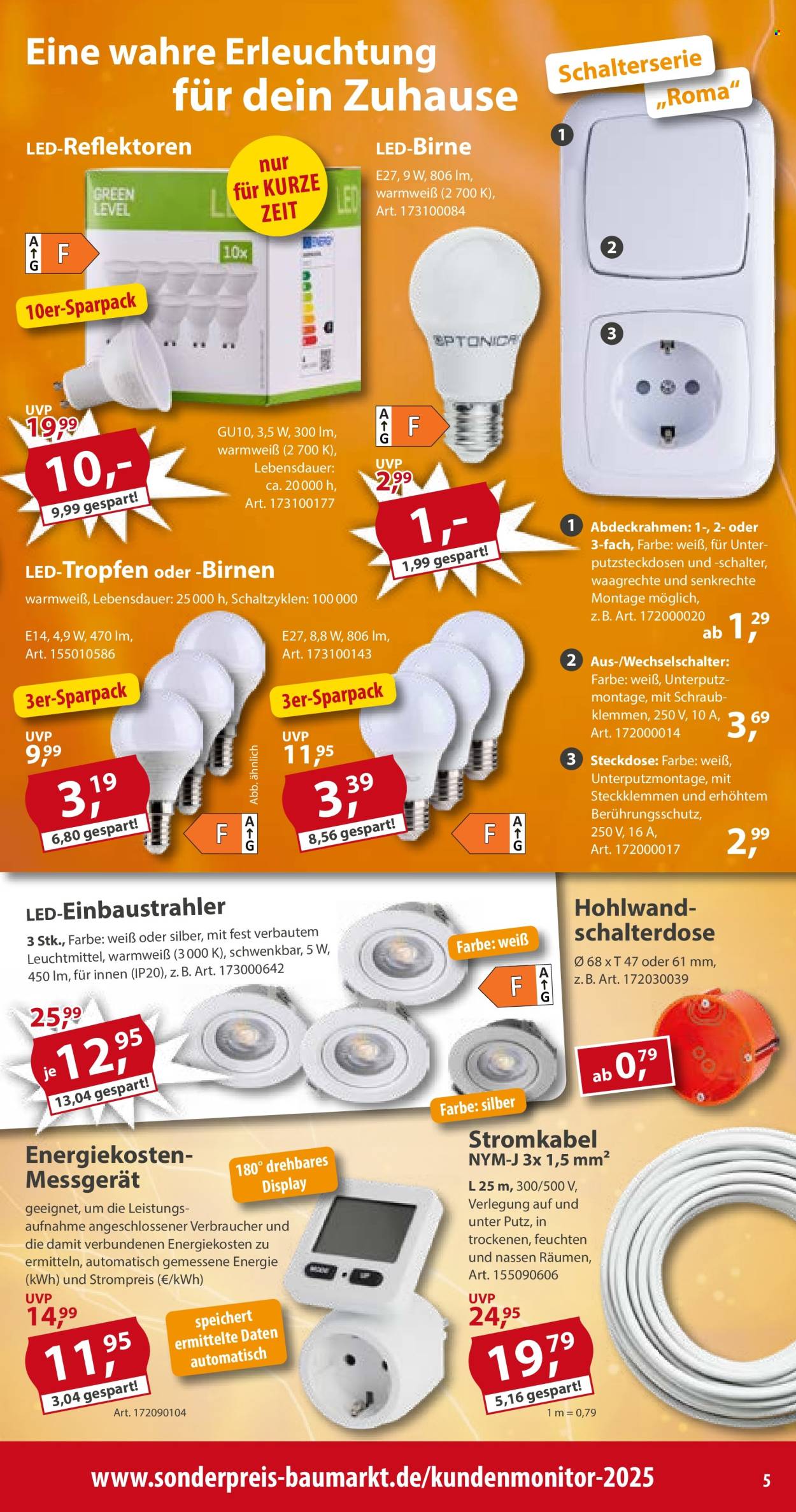 Sonderpreis-Baumarkt Prospekte  - 31.01.2026 - 6.02.2026. Seite 5