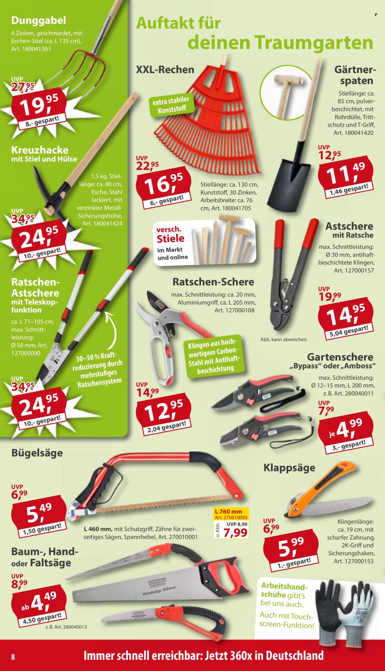 Sonderpreis-Baumarkt Prospekte  - 31.01.2026 - 6.02.2026. Seite 8