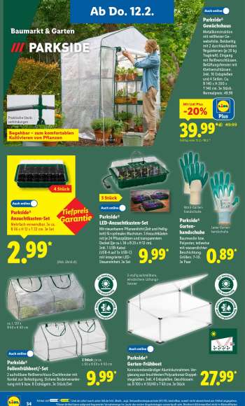 thumbnail - PARKSIDE® Gartenhandschuhe