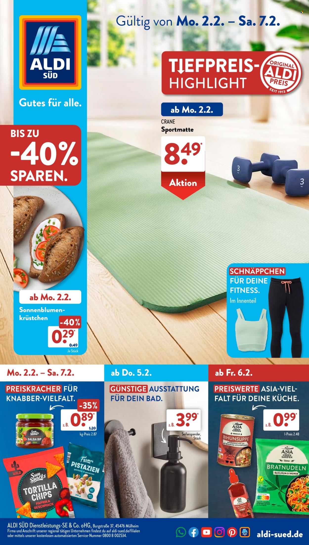 ALDI SÜD Prospekte  - 2.02.2026 - 7.02.2026. Seite 1