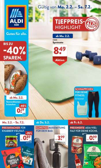 Prospekte ALDI SÜD - 2.02.2026 - 7.02.2026.