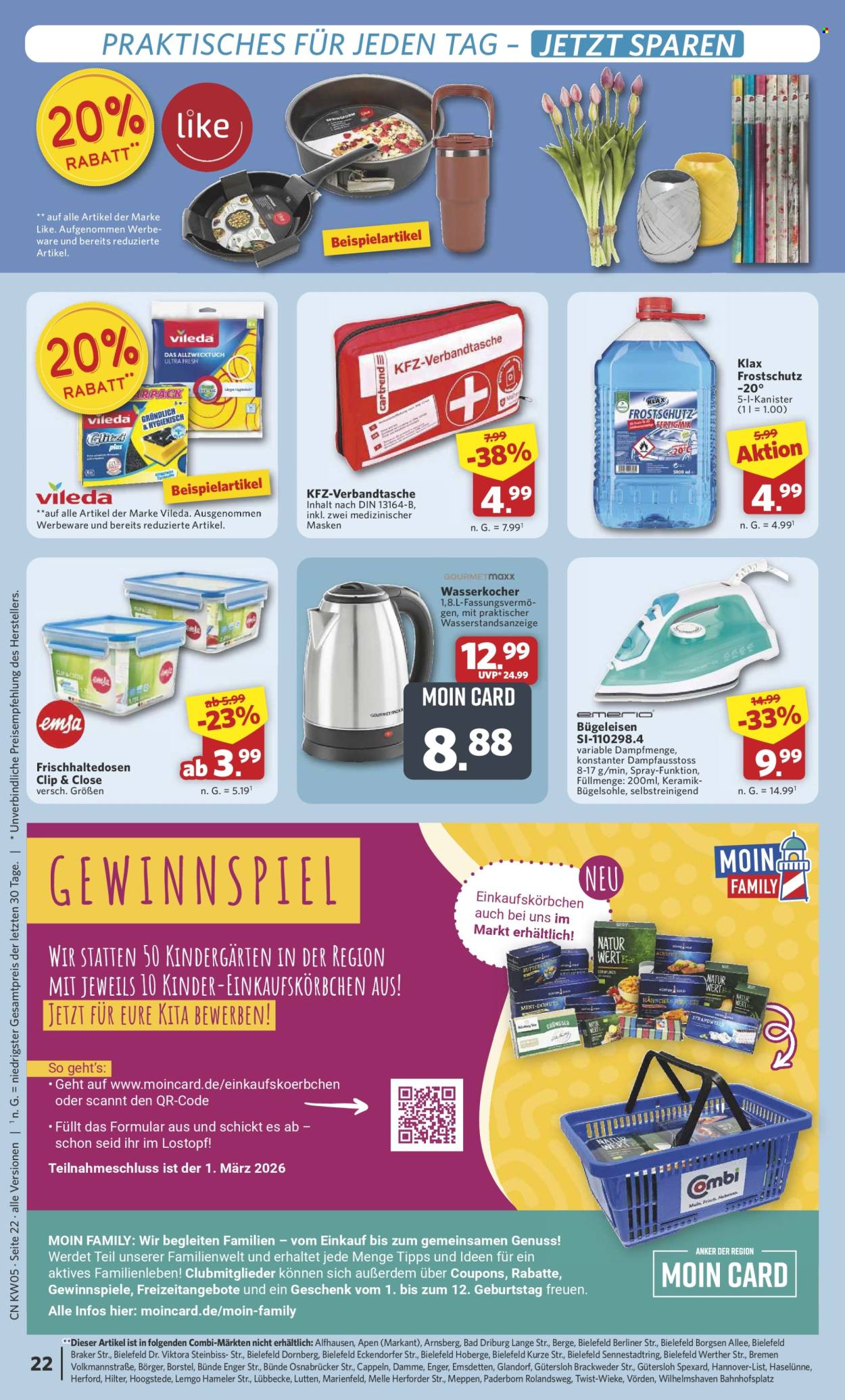 Combi Prospekte  - 26.01.2026 - 31.01.2026. Seite 22