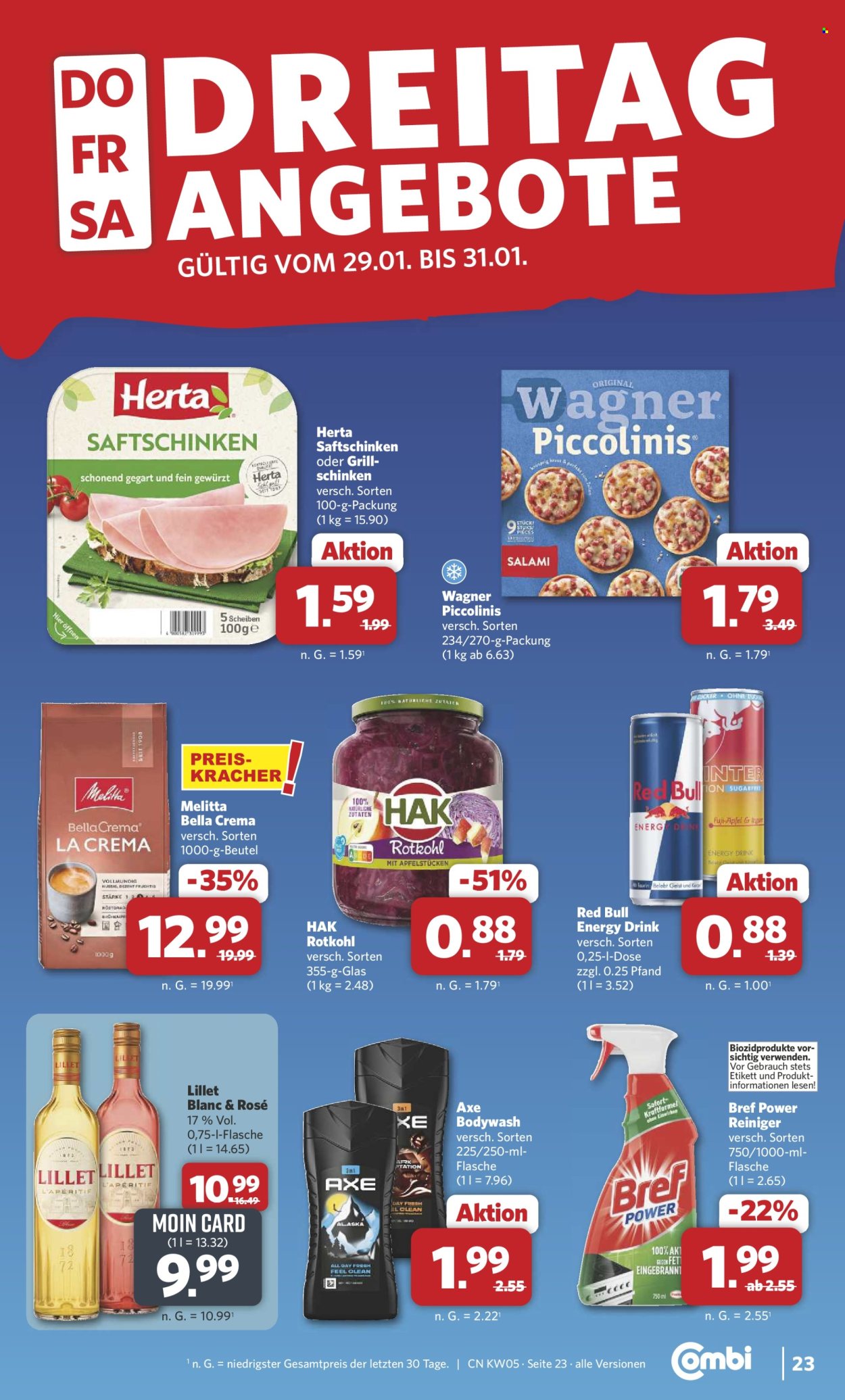 Combi Prospekte  - 26.01.2026 - 31.01.2026. Seite 23