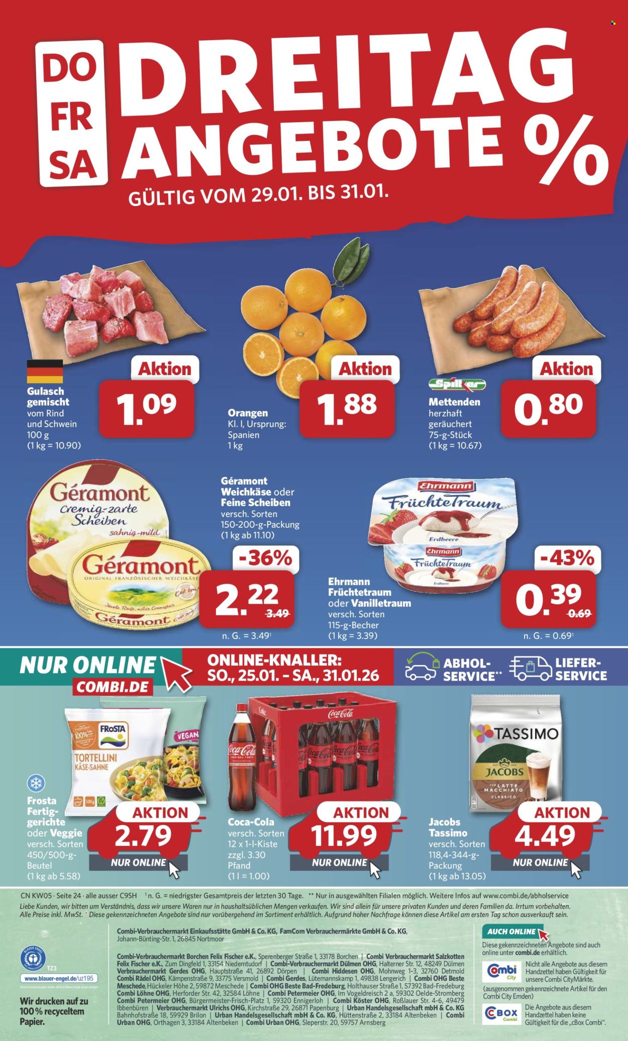 Combi Prospekte  - 26.01.2026 - 31.01.2026. Seite 24