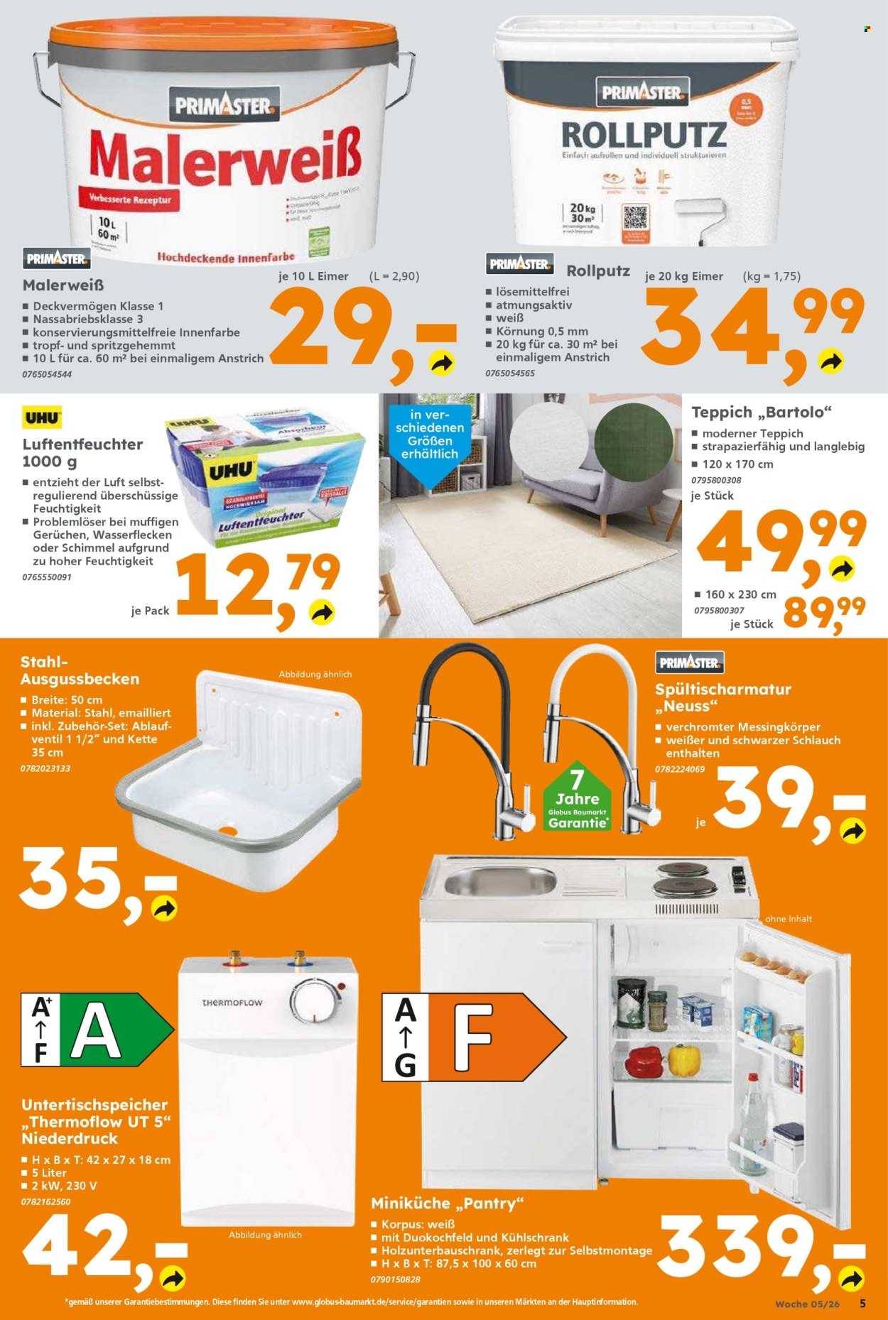 Globus Baumarkt Prospekte  - 26.01.2026 - 31.01.2026. Seite 5