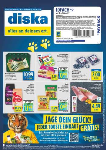 Prospekte Diska - 26.01.2026 - 31.01.2026.