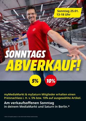 Prospekte MediaMarkt - 25.01.2026 - 25.01.2026.