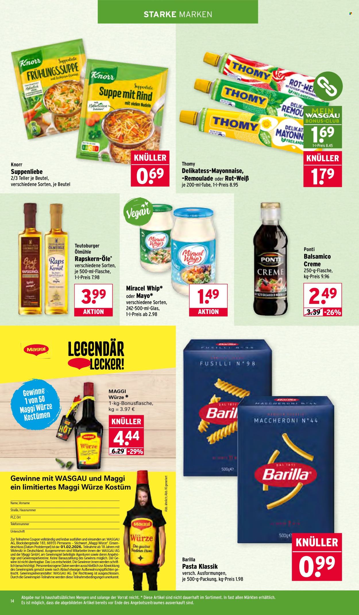 Wasgau Prospekte  - 26.01.2026 - 31.01.2026. Seite 14