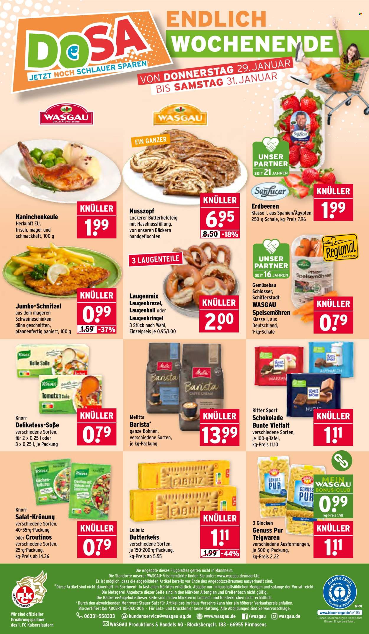 Wasgau Prospekte  - 26.01.2026 - 31.01.2026. Seite 28