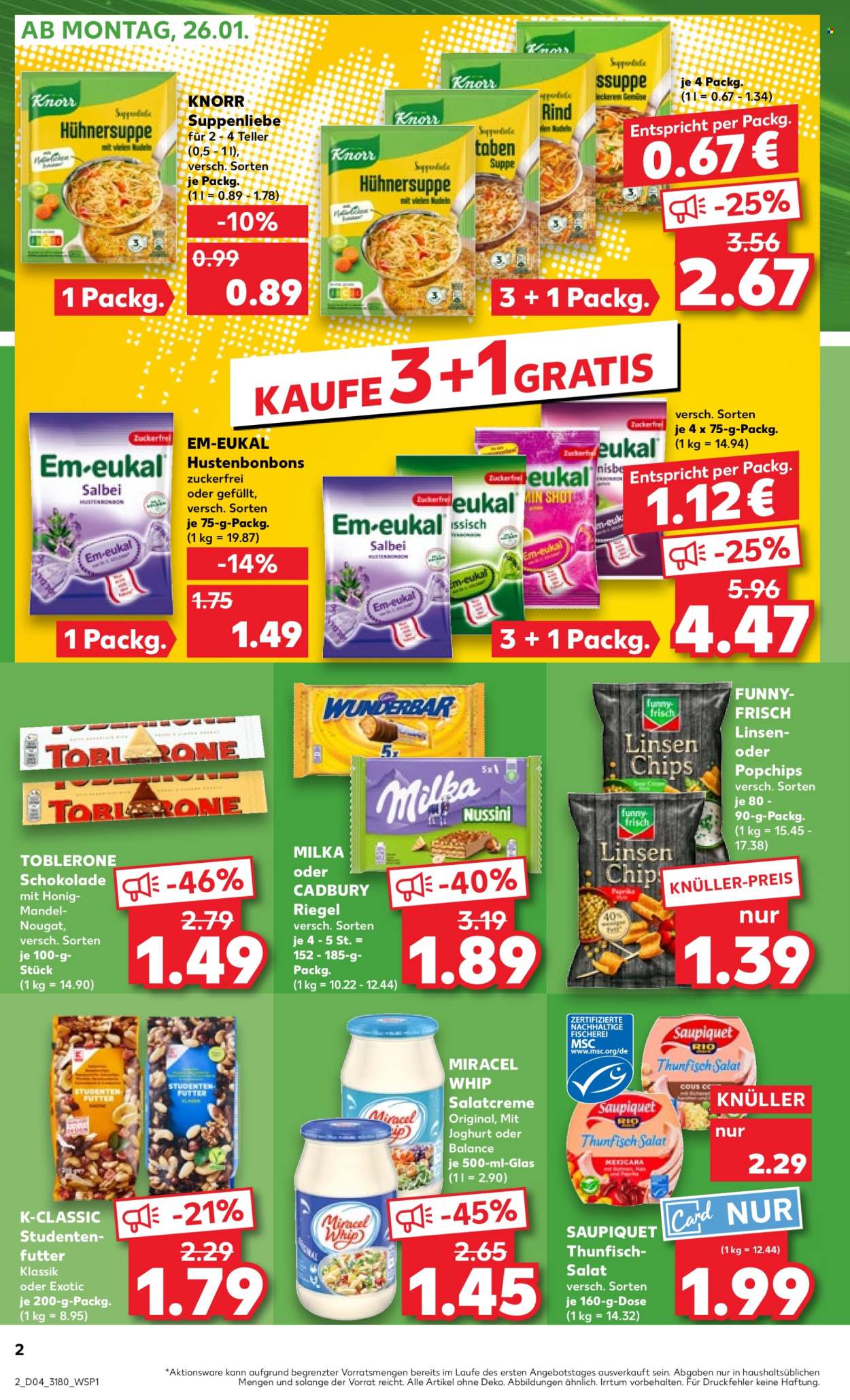 Kaufland Prospekte  - 26.01.2026 - 28.01.2026. Seite 2