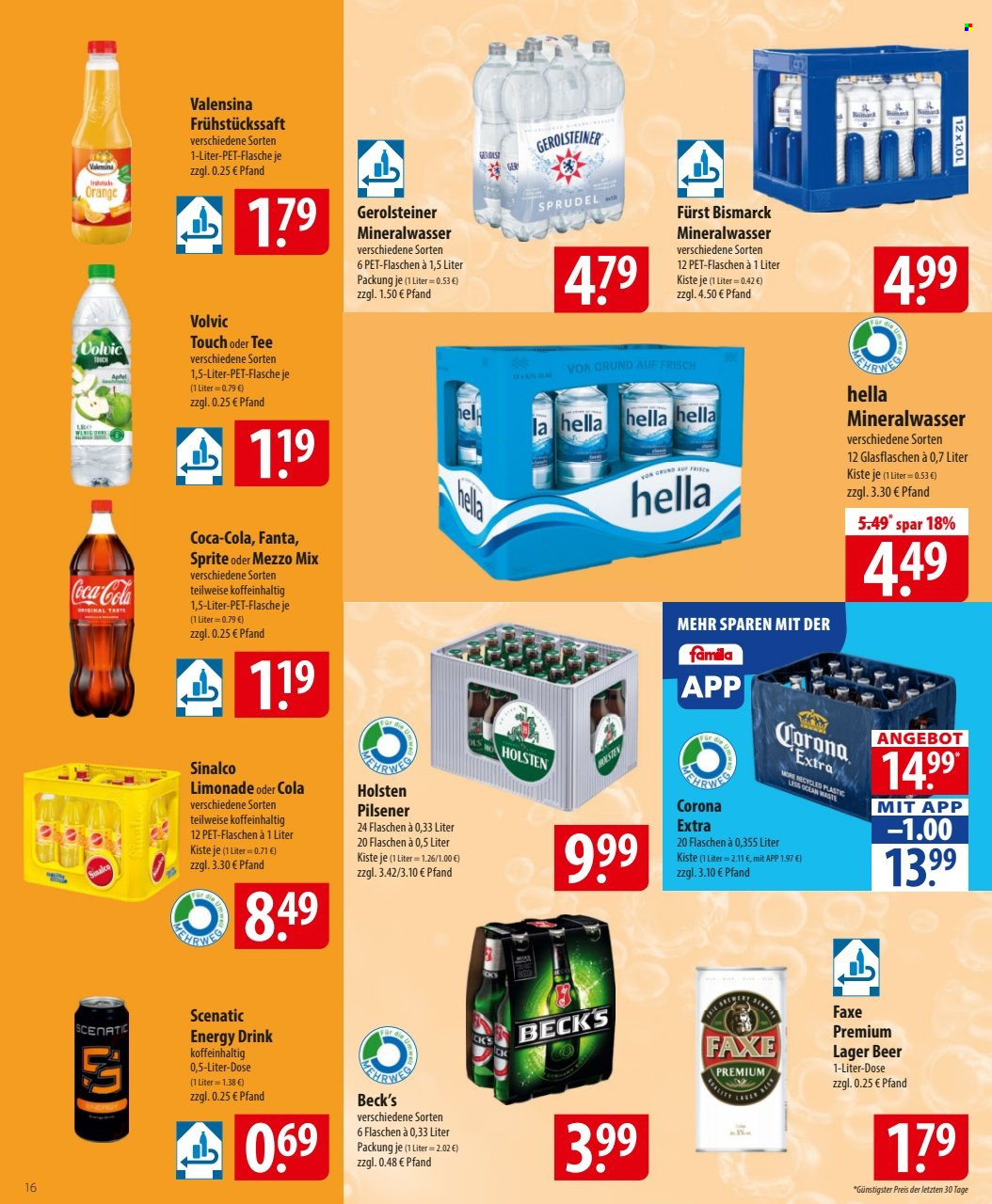 famila Prospekte  - 26.01.2026 - 31.01.2026. Seite 16
