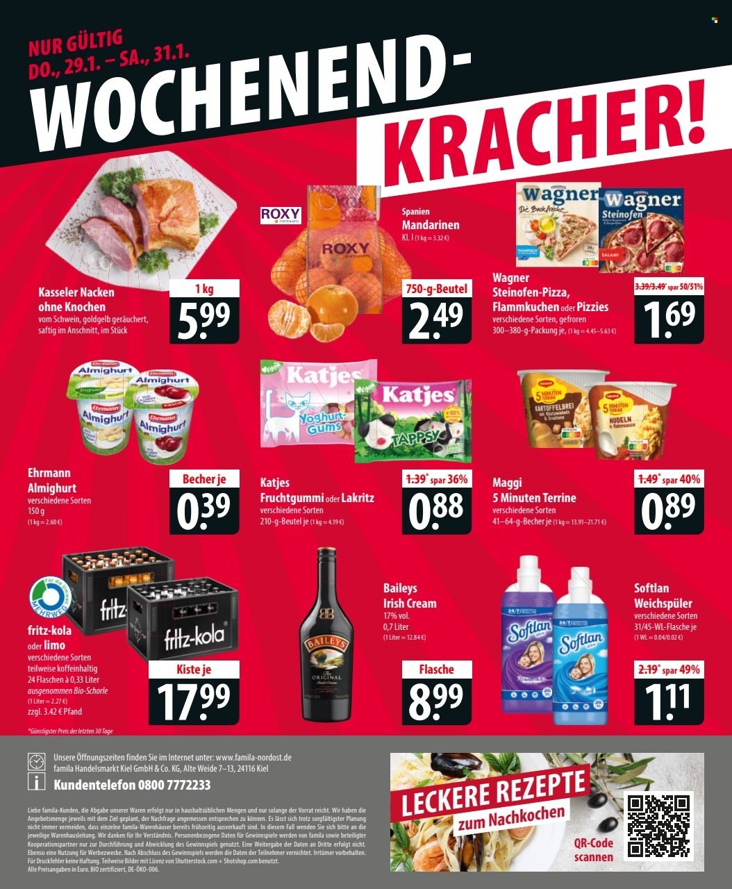 famila Prospekte  - 26.01.2026 - 31.01.2026. Seite 28