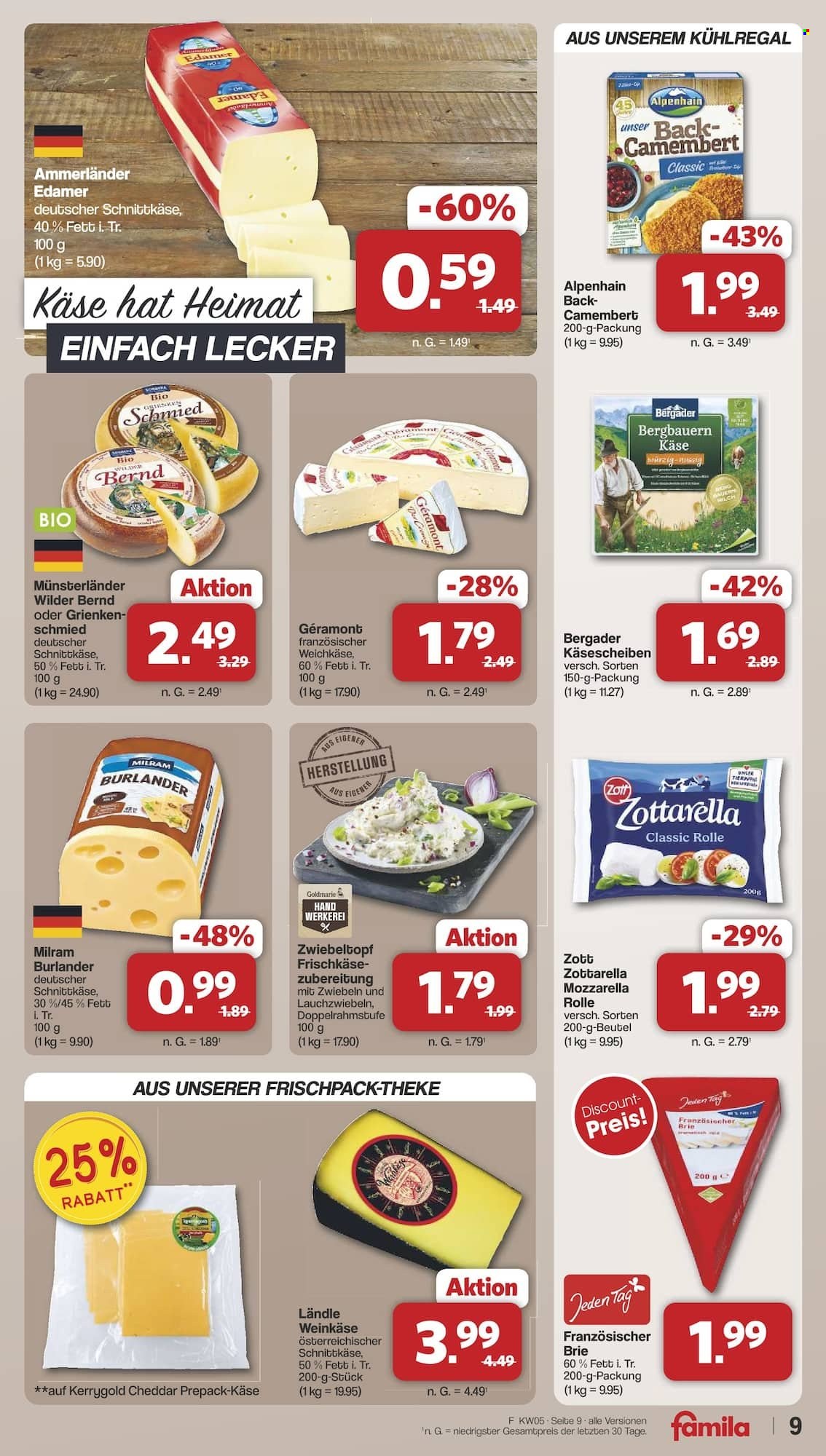 famila Prospekte  - 26.01.2026 - 31.01.2026. Seite 9