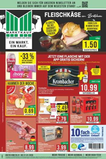 Prospekte Marktkauf - 26.01.2026 - 31.01.2026.