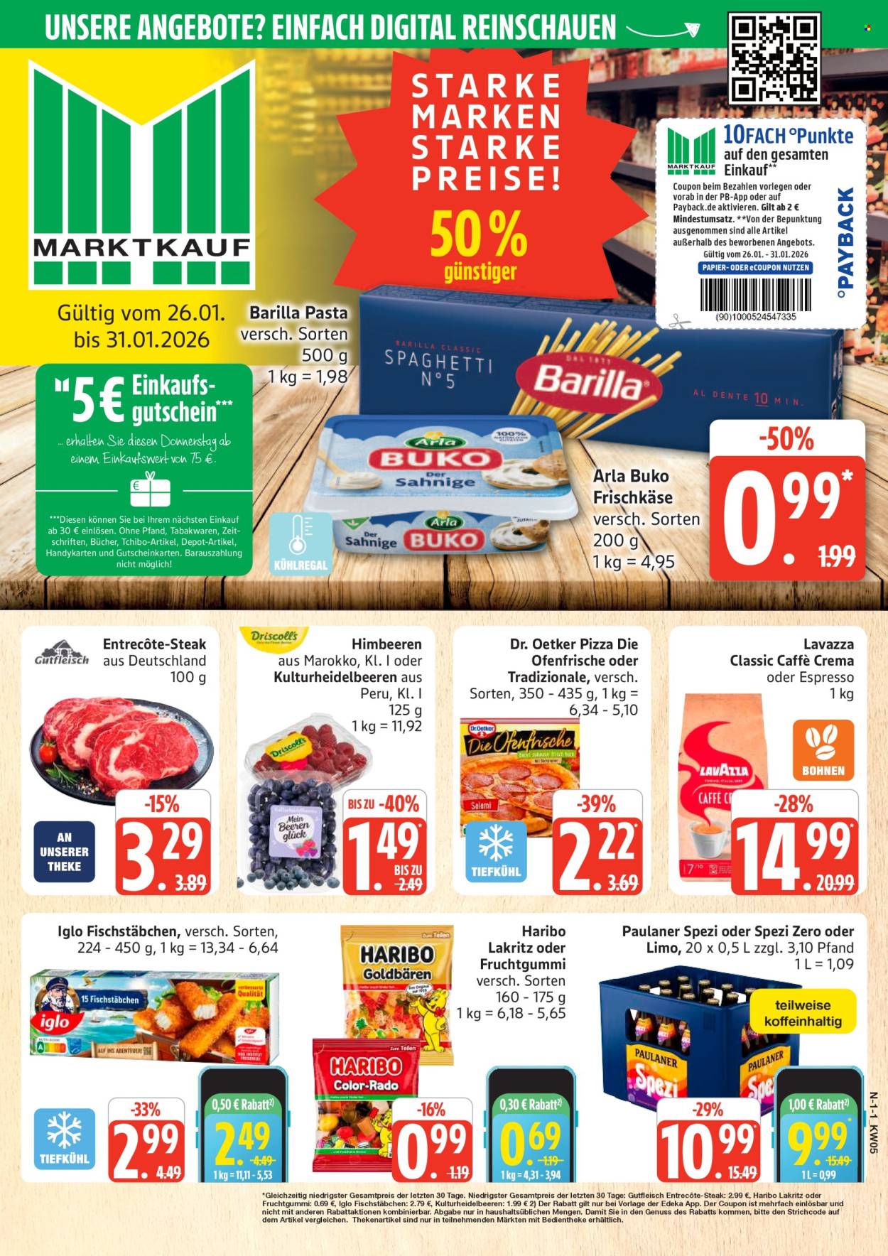Marktkauf Prospekte  - 26.01.2026 - 31.01.2026. Seite 1