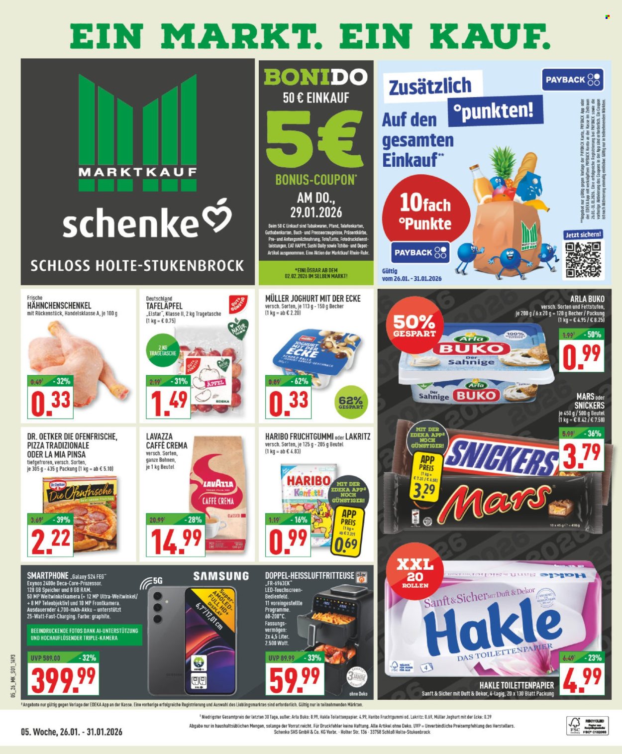 Marktkauf Prospekte  - 26.01.2026 - 31.01.2026. Seite 1